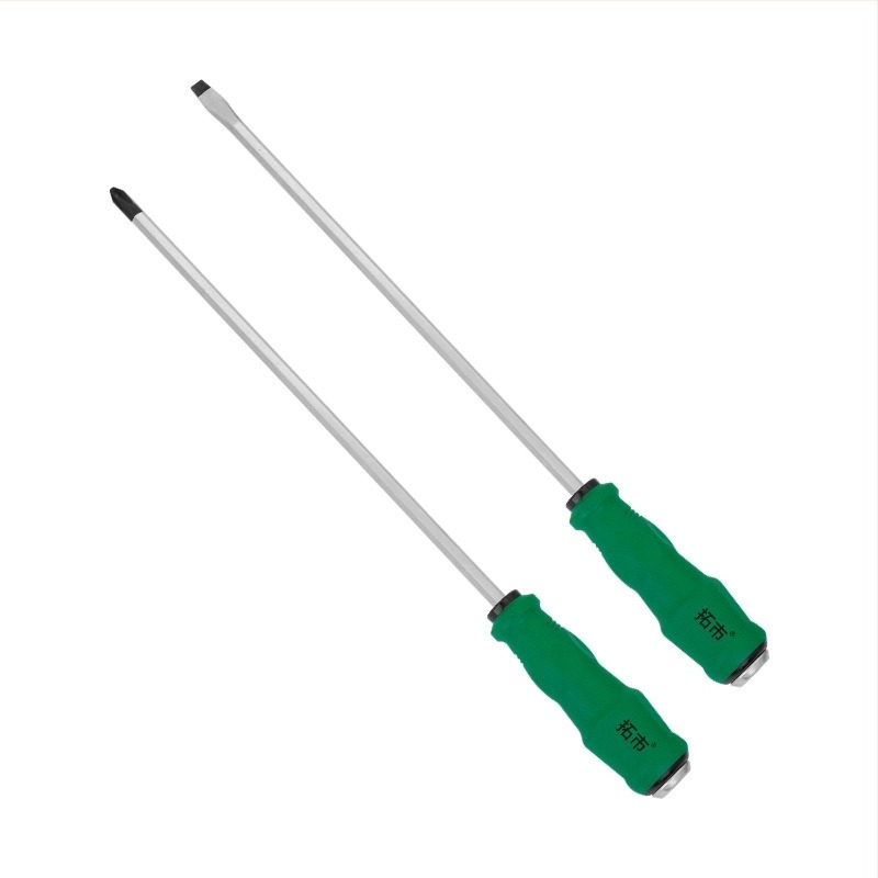 Șurubelniță cu cap Philips și cap plat, duritate înaltă, nucleu întărit, rezistentă la șocuri, magnetică