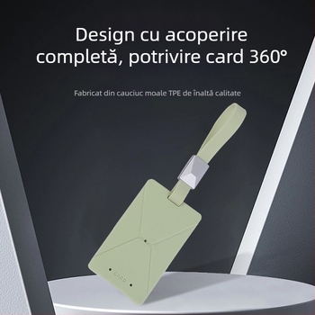 Carcasă din silicon moale pentru cardul cheie Tesla, compatibil Model Y și Model 3