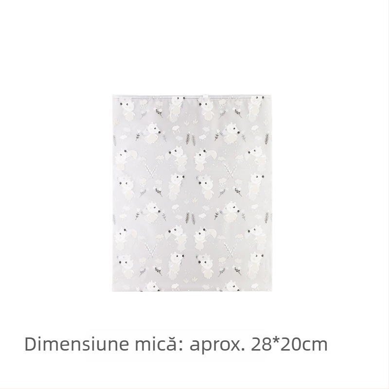 Geantă organizator pentru haine de călătorie, pungă sigilată impermeabilă, dimensiune mare 40×50 cm