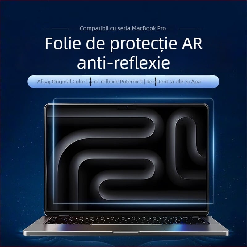 M5AR film protector anti-reflexie pentru MacBook Air și Pro