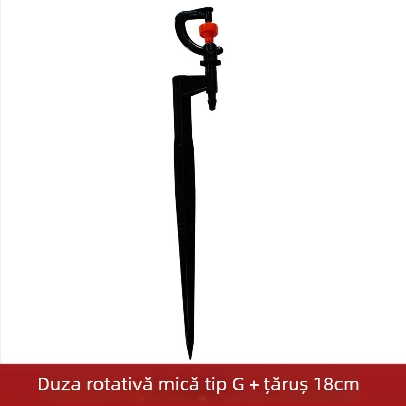 Duză rotativă mică de tip G pentru microirigare, cu tijă de 18 cm