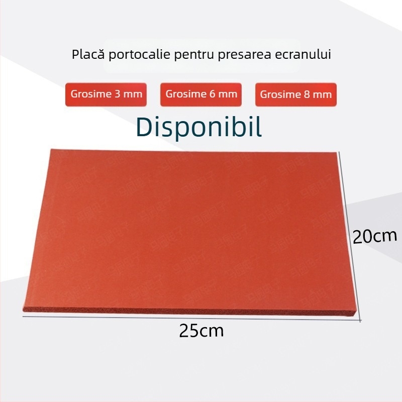 Pad de lipire OCA pentru laminarea ecranului – negru și roșu, pentru repararea ecranelor de telefoane mobile, model MY-800B/MY-800R