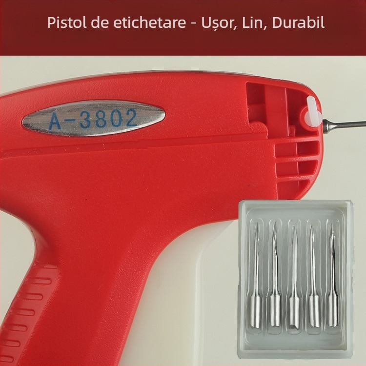Chiba A3802 pistol de etichete pentru haine – unealtă de etichetare cu ac