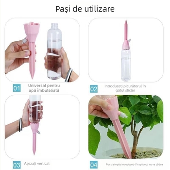 Dispozitiv automat de udare pentru plantele de acasă, irigare prin picurare pentru ghivece