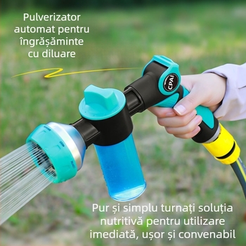 Pulverizator de fertilizare pentru grădină și duză de udare pentru flori și răsaduri
