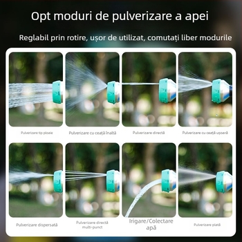Pulverizator de fertilizare pentru grădină și duză de udare pentru flori și răsaduri