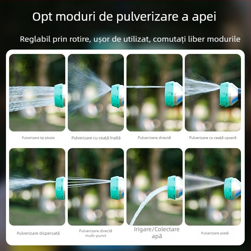 Pulverizator de fertilizare pentru grădină și duză de udare pentru flori și răsaduri