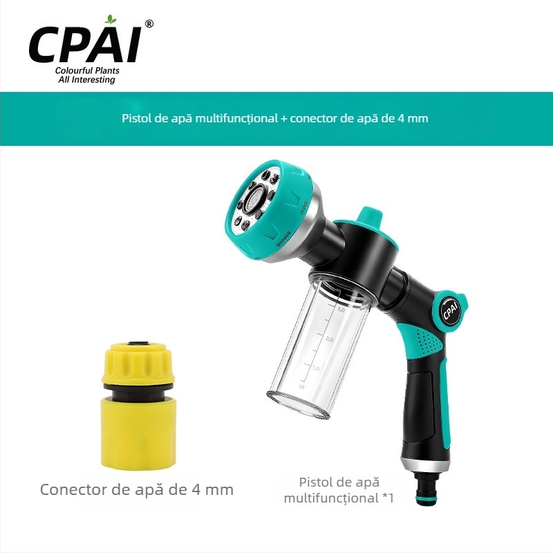 Pulverizator de fertilizare pentru grădină și duză de udare pentru flori și răsaduri