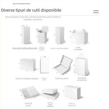 Cutie de ambalaj pentru căști, cutie din carton, cutie cadou personalizată, cutie ondulată, cutie color pentru electronice, cutie UV cu adâncire și personalizare