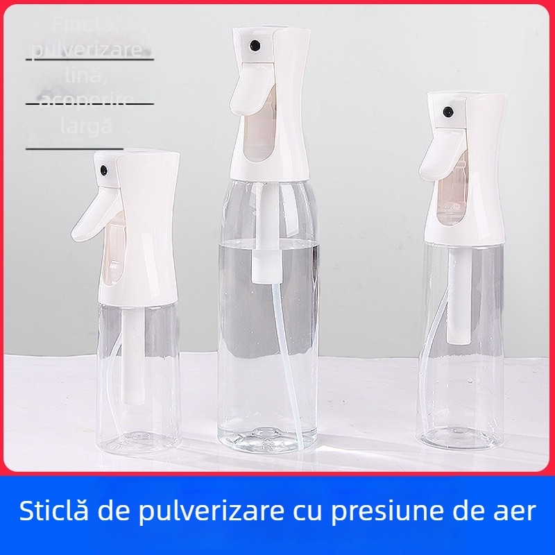 Sticlă de spray pentru ulei, bucătărie, pompă manuală, ceață fină pentru friteza cu aer