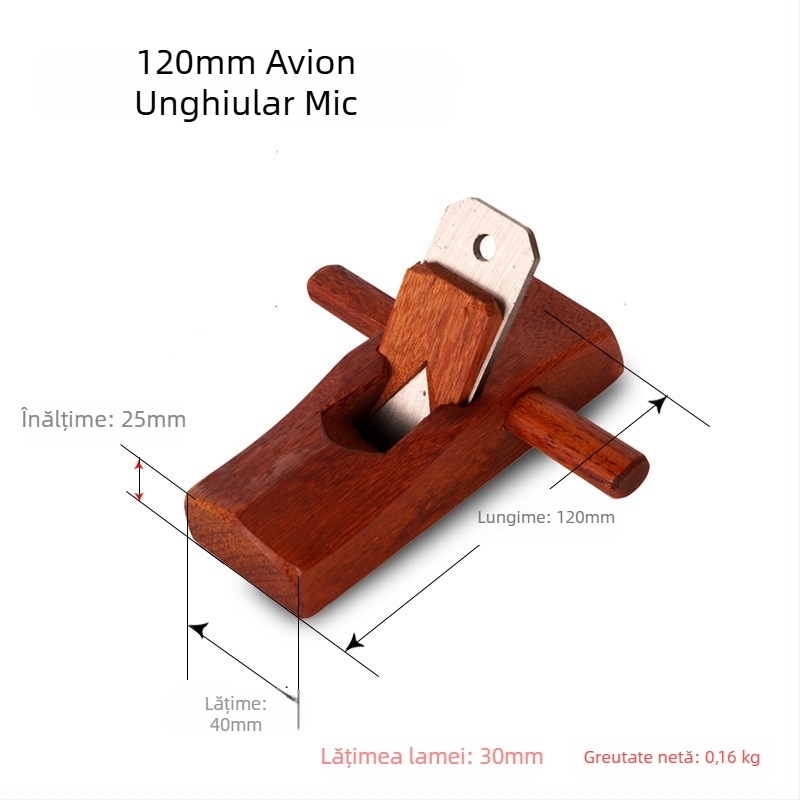 Planer premium din rosewood, planer manual pentru bricolaj în tâmplă, unelte de tâmplă