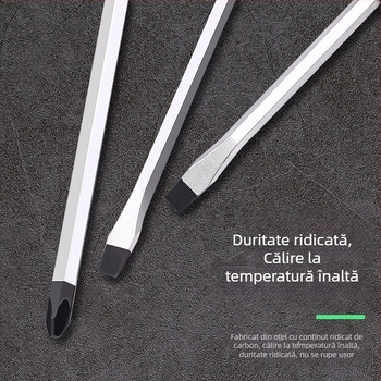 Topson șurubelnițe magnetizate izolate, Phillips și cu cap plat, de 5 inch
