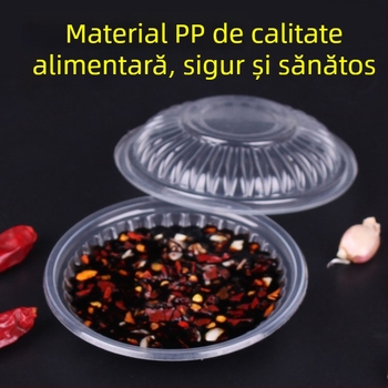 Recipient de unică folosință din PP, 50 ml, pentru muștar, ulei, oțet și sos de chili