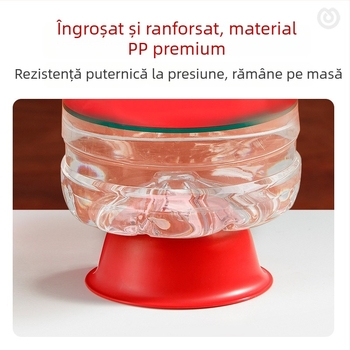 Set de veselă de unică folosință pentru nuntă – boluri roșii pentru orez și pentru supă dulce, cu design mai gros, pentru uz casnic