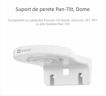 Suport hemisferic cu fluorită pentru camere PTZ, seria C6/C4