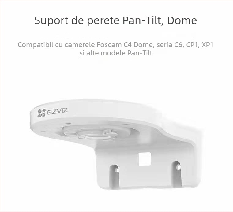 Suport hemisferic cu fluorită pentru camere PTZ, seria C6/C4