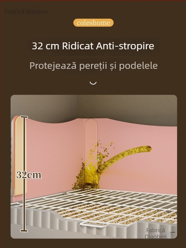 Toaletă pentru câini de talie mare, medie și mică; tavă igienică pentru Bichon Frisé și Toy Pudel pentru pui