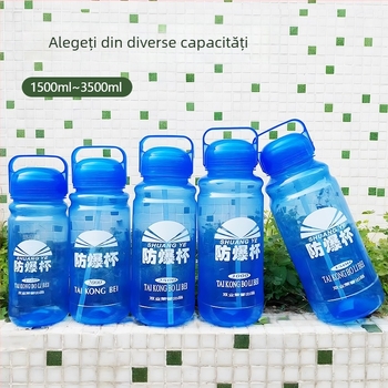 Cană de apă rezistentă la explozie, pentru șantiere, capacitate mare, din plastic, rezistentă la temperaturi înalte, cană spațială