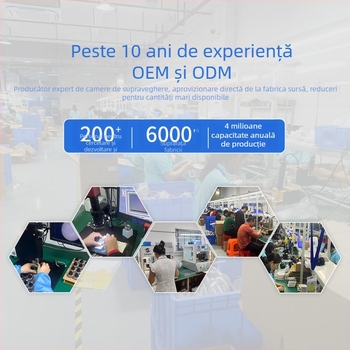 V380 Cameră IP pentru exterior, Wi-Fi, cu lentilă duală, rezistentă la apă, monitorizare de la distanță 1080p