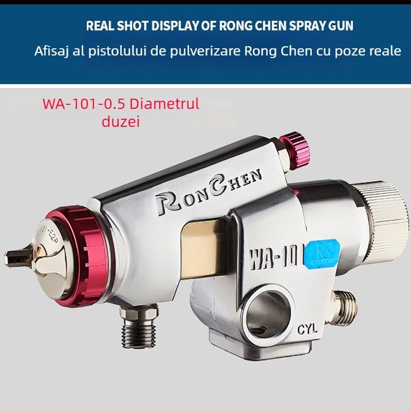 WA-101 Pistol de vopsire cu atomizare înaltă, automat, reciproc, pentru linie de asamblare, calibru mare 200