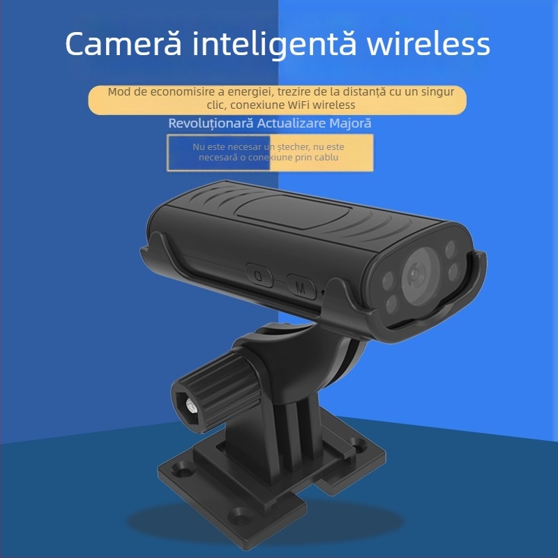 Cameră wireless de supraveghere pentru casă, monitorizare la distanță prin Wi‑Fi și viziune HD de noapte