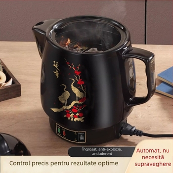 Oală electrică pentru decoctare, complet automată, cu protecție la explozie, pentru medicina tradițională chineză
