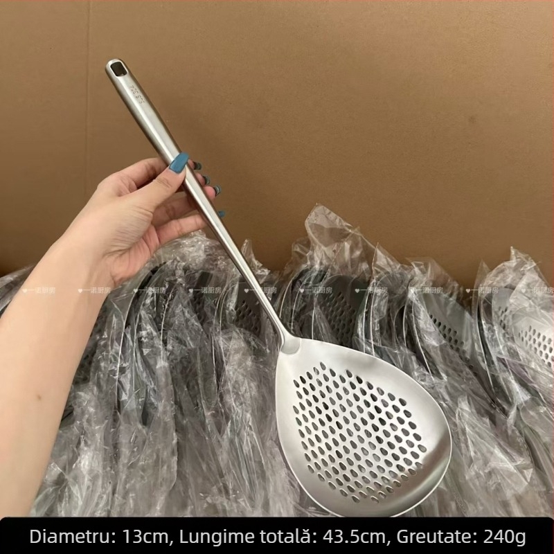 Strecurător de bucătărie din oțel inoxidabil 304, formă de pară
