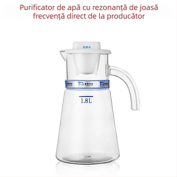 Ceainic electric cu rezonanță la frecvență joasă 7,8 Hz pentru apă cu molecule mici, 2,3 L capacitate, control digital prin atingere, corp din plastic PC.