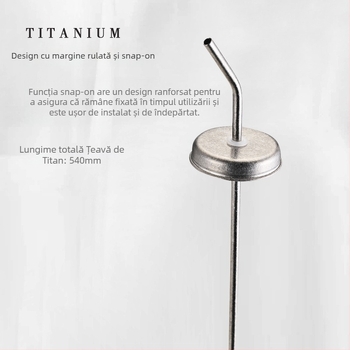 Conductă de alimentare cu apă din titan pur pentru ceainic electric și fierbător cu pompă