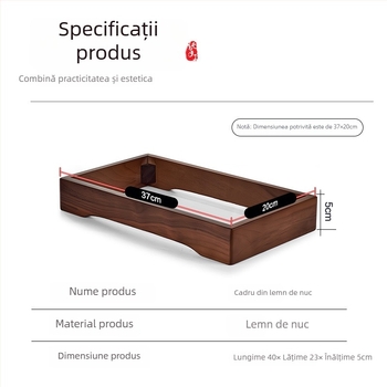 Masă de ceai din lemn cu ceainic electric alimentat cu apă – set pentru ceremonia ceaiului, acasă și la birou
