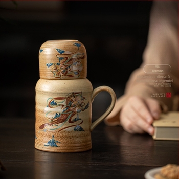 Ceainic ceramic Gongfu mic pentru birou și casă, 160 ml, accesorii pentru ceremonia ceaiului, sticlă izolată