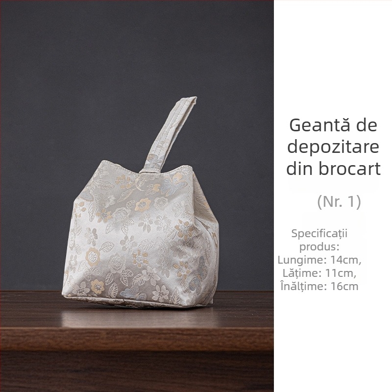 Set de ceai de călătorie, cu husă de depozitare – ceainic portabil și două cești