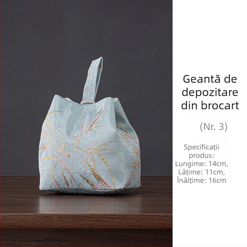 Set de ceai de călătorie, cu husă de depozitare – ceainic portabil și două cești