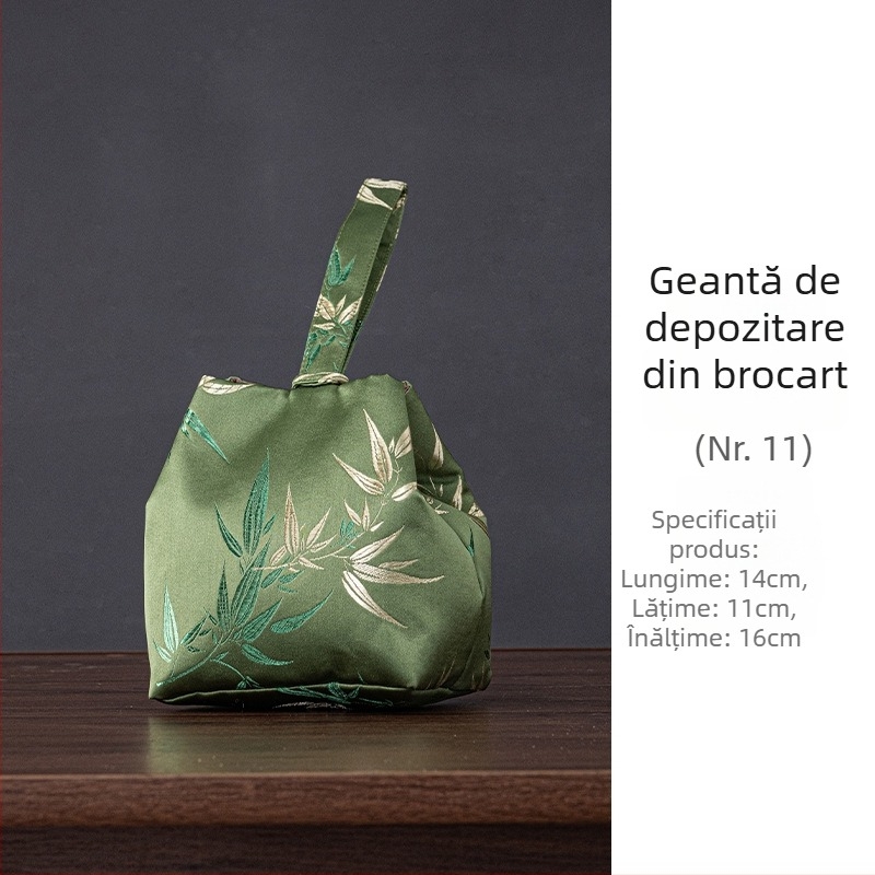Set de ceai de călătorie, cu husă de depozitare – ceainic portabil și două cești