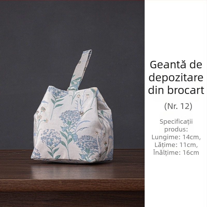 Set de ceai de călătorie, cu husă de depozitare – ceainic portabil și două cești