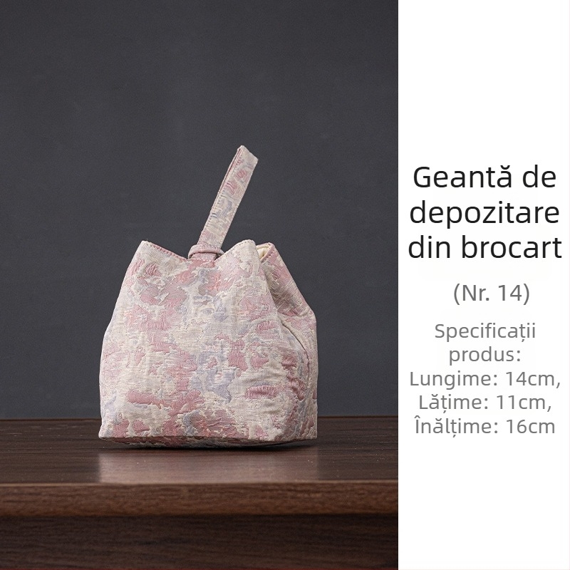 Set de ceai de călătorie, cu husă de depozitare – ceainic portabil și două cești