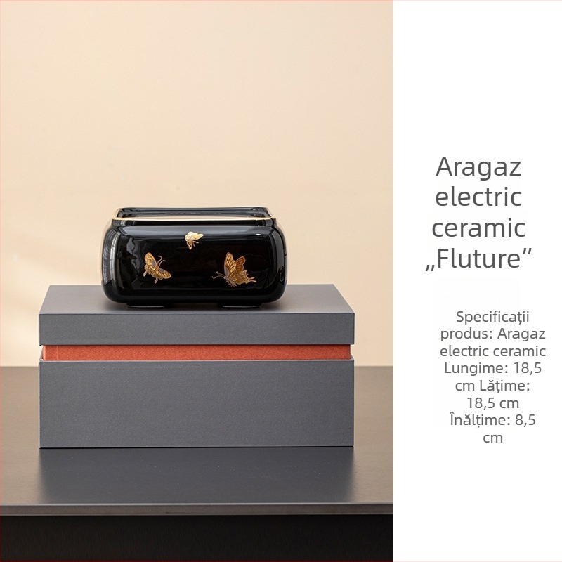 Set electric din ceramică pentru ceai, cu ceainic din sticlă și ceainic de capacitate mare