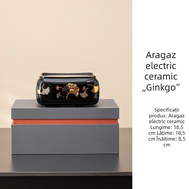 Set electric din ceramică pentru ceai, cu ceainic din sticlă și ceainic de capacitate mare