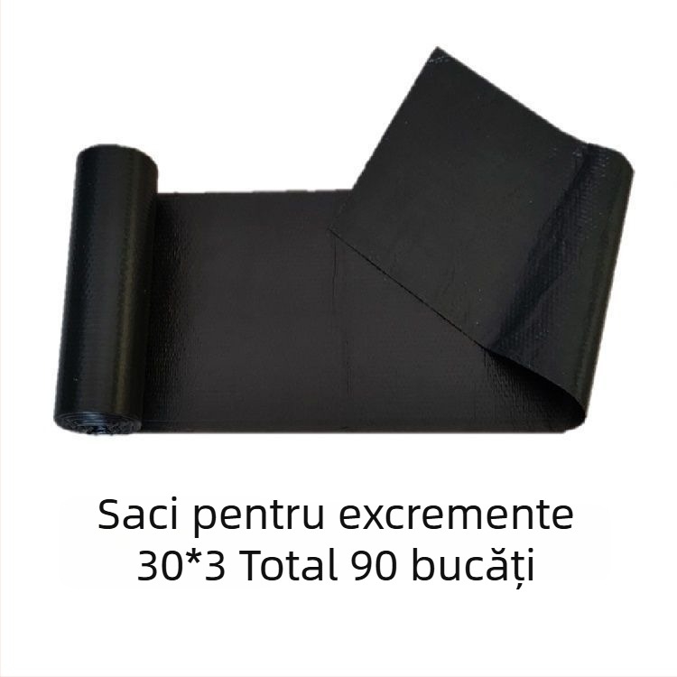 Colector de deșeuri pentru câini, la un singur clic, pungi de unică folosință pliabile – curățenie automată în exterior pentru câini mici