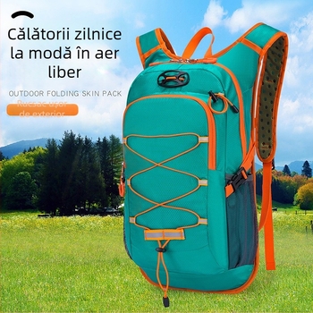 Rucsac ușor de munte pentru drumeții, cu protecție a spatelui, impermeabil, pentru ciclism și activități în aer liber, capacitate sub 20 L.