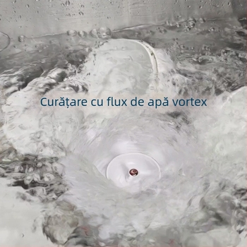 Curățător ultrasonic pentru vase și fructe, de tip butoi, fără montaj, pentru chiuveta din bucătărie, elimină reziduurile de pesticide