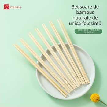 Bețișoare de unică folosință din bambus pentru uz casnic, lungi și groase, igienice și ecologice, ambalate individual