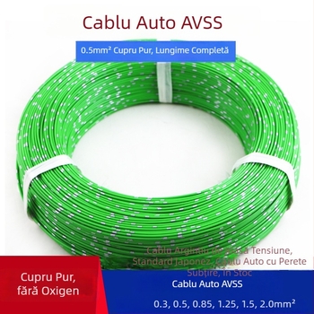 AVSS cablu auto din cupru pur, cu pereți subțiri, secțiune pătrată 0.3-2.0 mm²