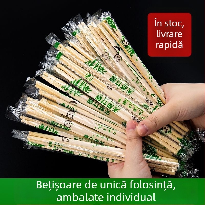 Bețișoare din PET pentru uz casnic, câte un set pe persoană, anti-alunecare, nu își schimbă culoarea, ușor de dezinfectat, design anti-mucegai, cu model desen animat