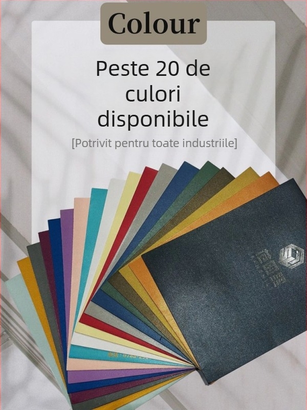 Dosar A4 pentru contracte, copertă cu imprimare la cald, negru, dosar vertical pentru semnare