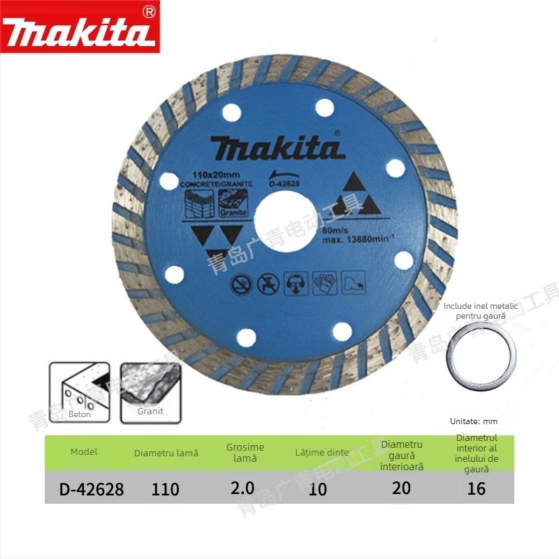 Makita Disc diamant pentru tăiere marmură, granit, beton și plăci