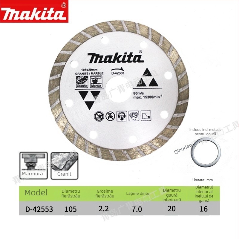 Makita Disc diamant pentru tăiere marmură, granit, beton și plăci