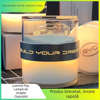 Lampă clepsidră cu iluminare automată pentru aniversarea culturii unei companii auto – iluminator pentru evenimente