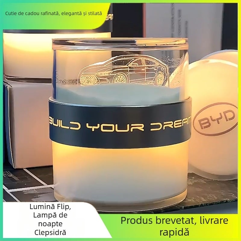 Lampă clepsidră cu iluminare automată pentru aniversarea culturii unei companii auto – iluminator pentru evenimente
