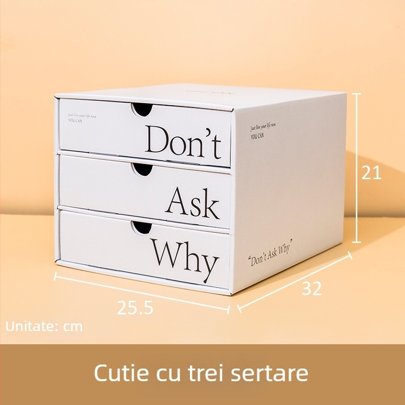 Organizator de birou din hârtie, suport pliabil pentru cărți și documente